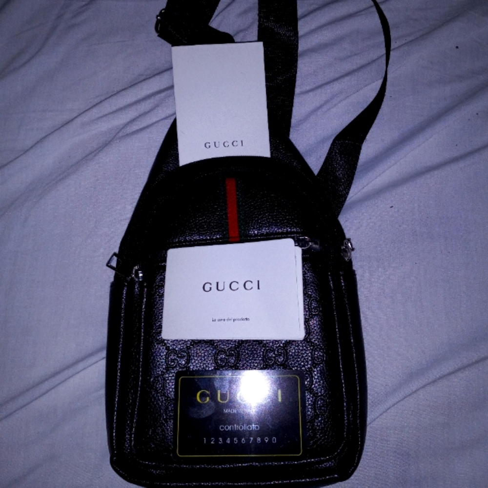 Men's Black  Gucci Crossbody bag